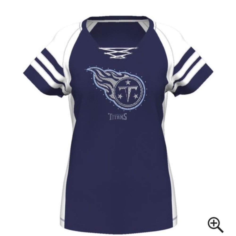 NWT Majestic Tennessee Titans Women's Navy Blue